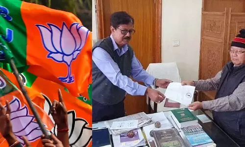 ത്രിപുരയിൽ ബി.ജെ.പിക്ക് ഷോക്ക്; എട്ടാമത്തെ എം.എൽ.എയും മുന്നണി വിട്ടു ത്രിപുരയിൽ ബി.ജെ.പിക്ക് ഷോക്ക്; എട്ടാമത്തെ എം.എൽ.എയും മുന്നണി വിട്ടു