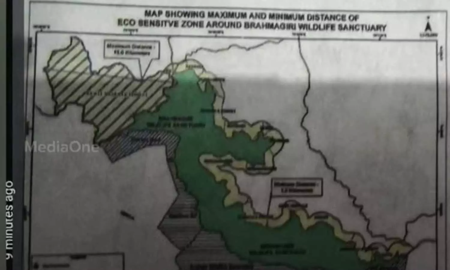 കണ്ണൂരിലെ ജനവാസമേഖല ബഫർസോണിൽ അടയാളപ്പെടുത്തി കർണാടക കണ്ണൂരിലെ ജനവാസമേഖല ബഫർസോണിൽ അടയാളപ്പെടുത്തി കർണാടക