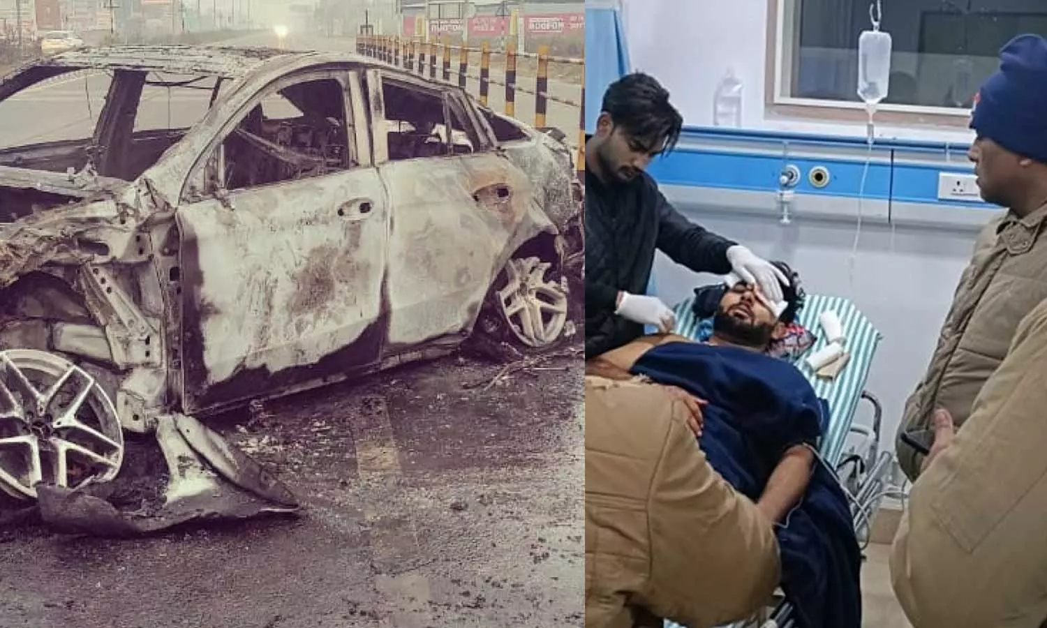 ഋഷഭ് പന്ത് മദ്യലഹരിയില്‍ ആയിരുന്നോ? അമിതവേഗതയിലായിരുന്നോ?- ആരോപണങ്ങളോട് പ്രതികരിച്ച് ഉത്തരാഖണ്ഡ് പൊലീസ്