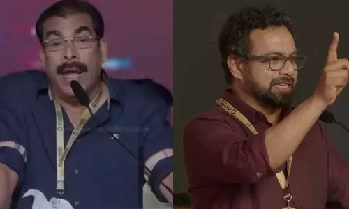 കാരന്തൂരൊക്കെ പോയിട്ട് ഇതുപോലെ നേതാക്കന്മാരോട് തിരിഞ്ഞുനിന്ന് ചോദിക്കുമോ?: ജോൺ ബ്രിട്ടാസിനെതിരെ പി.കെ ബഷീർ