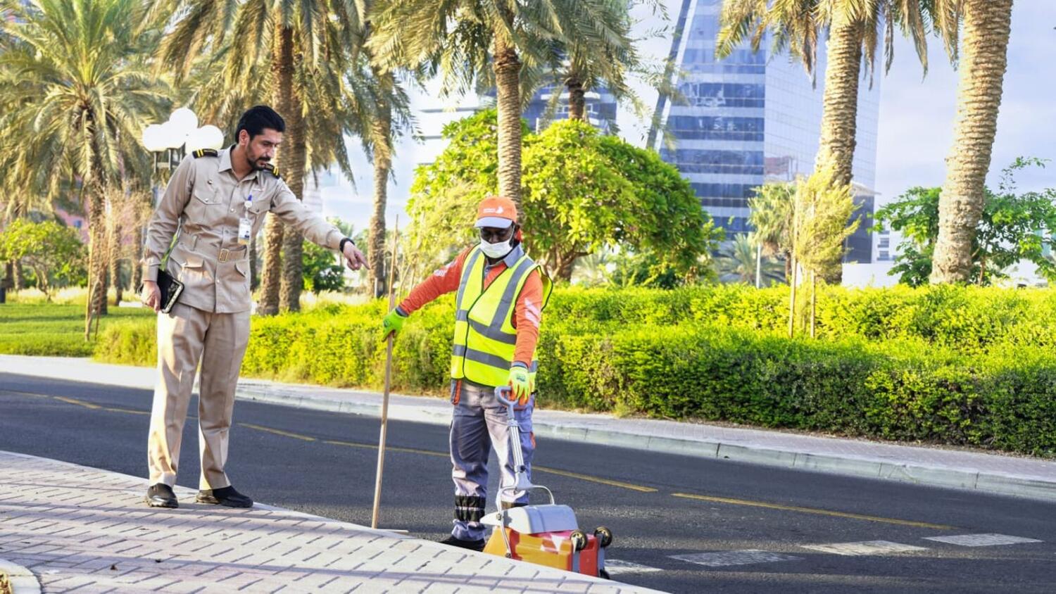 പുതുവൽസരാഘോഷം: ദുബൈ എമിറേറ്റിലെ വിവിധ സ്ഥലങ്ങള്‍ റെക്കോർഡ്​ വേഗത്തിൽ ശുചീകരിച്ചു
