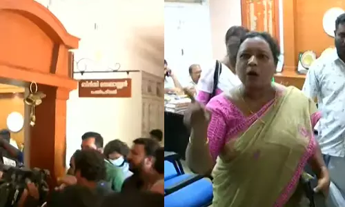 ഭക്ഷ്യവിഷബാധ; കോട്ടയത്ത് ഹെൽത്ത് സൂപ്പർവൈസറെ സസ്പെൻഡ് ചെയ്തതിൽ പ്രതിഷേധം ഭക്ഷ്യവിഷബാധ; കോട്ടയത്ത് ഹെൽത്ത് സൂപ്പർവൈസറെ സസ്പെൻഡ് ചെയ്തതിൽ പ്രതിഷേധം