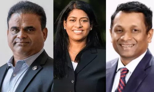 ചരിത്രം! യു.എസ് കൗണ്ടി ജഡ്ജിമാരായി ചുമതലയേറ്റ് മൂന്ന് മലയാളികൾ