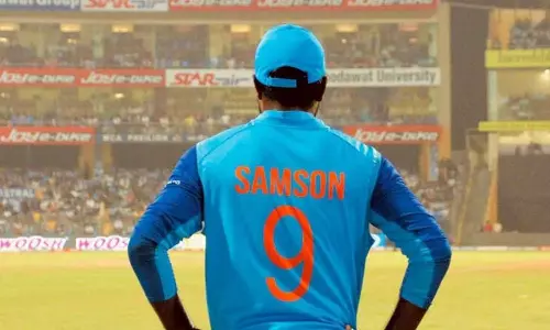 എല്ലാം നല്ലതിന്, ഉടന് കാണാം; പരിക്കേറ്റ് പുറത്തായതിന് പിറകെ സഞ്ജുവിന്റെ പ്രതികരണം എല്ലാം നല്ലതിന്, ഉടന് കാണാം; പരിക്കേറ്റ് പുറത്തായതിന് പിറകെ സഞ്ജുവിന്റെ പ്രതികരണം