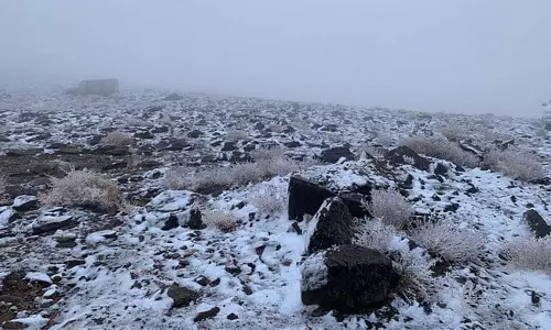 സൗദിയിലുടനീളം മഴയും മഞ്ഞുവീഴ്ചയും: വെള്ളം കയറിയ പ്രദേശങ്ങളിൽ നിന്ന് താമസക്കാരെ ഒഴിപ്പിച്ചു തുടങ്ങി