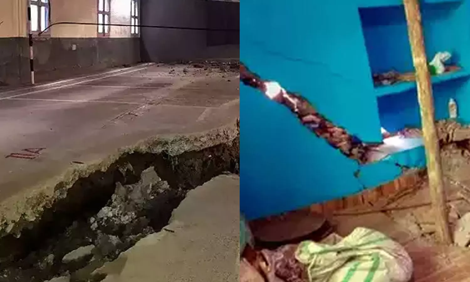 ഉത്തരാഖണ്ഡിലെ ഭൂമി ഇടിഞ്ഞുതാഴൽ; കേന്ദ്രസംഘം ഇന്നെത്തും