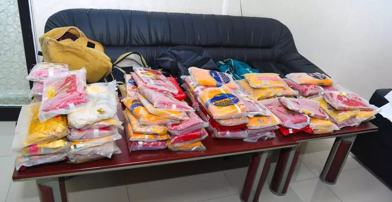 റാസൽഖൈമയിൽ 103 കിലോ ഹാഷിഷ് പിടികൂടി റാസൽഖൈമയിൽ 103 കിലോ ഹാഷിഷ് പിടികൂടി