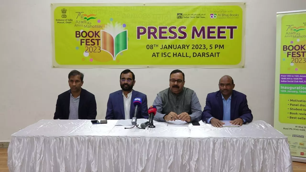 ഒമാന്‍ ഇന്ത്യൻ സോഷ്യല്‍ ക്ലബ് പുസ്തകോത്സവം സംഘടിപ്പിക്കുന്നു