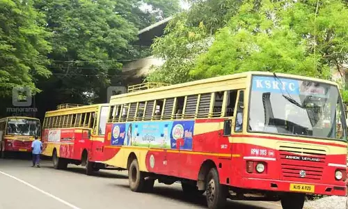 Advertisement ban on KSRTC bus