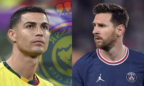 പുതിയ കുപ്പായത്തിൽ റൊണോയുടെ ആദ്യ പോരാട്ടം മെസ്സിക്കെതിരെ; അൽ നസ്ർ- പി.എസ്.ജി പോര് ഈ മാസം തന്നെ