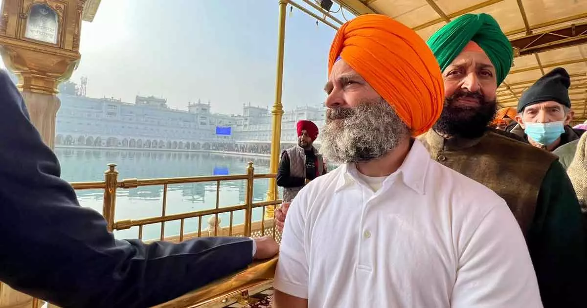 ഇതുവരെ ഗാന്ധി കുടുംബം മാപ്പ് പറഞ്ഞിട്ടില്ല: രാഹുലിന്റെ സുവർണ ക്ഷേത്ര സന്ദർശനത്തെ വിമര്ശിച്ച് ശിരോമണി അകാലിദൾ ഇതുവരെ ഗാന്ധി കുടുംബം മാപ്പ് പറഞ്ഞിട്ടില്ല: രാഹുലിന്റെ സുവർണ ക്ഷേത്ര സന്ദർശനത്തെ വിമര്ശിച്ച് ശിരോമണി അകാലിദൾ