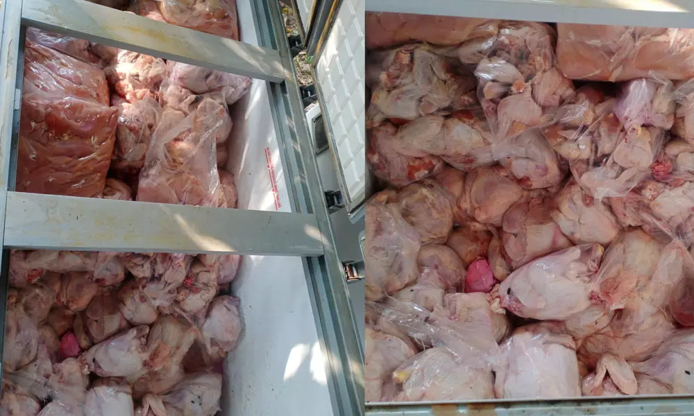 Kalamassery, stale meat, പഴകിയ ഇറച്ചി