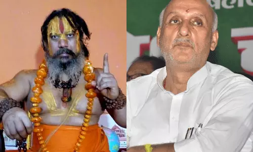 ബിഹാർ വി​ദ്യാഭ്യാസ മന്ത്രിയുടെ നാക്ക് മുറിച്ച് കൊണ്ടുവരുന്നവർക്ക് പത്ത് കോടി; അയോധ്യയിലെ വിവാദ സന്യാസി