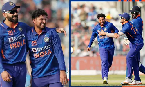 ചഹലിന് പകരമെത്തി; തീയായി കുൽദീപ്, 200 വിക്കറ്റ് നേട്ടവും സ്വന്തം