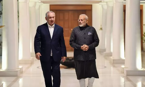 ബെഞ്ചമിൻ നെതന്യാഹുവിനെ ഇന്ത്യയിലേക്ക് ക്ഷണിച്ച് പ്രധാനമന്ത്രി