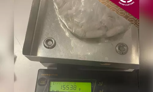 ഖത്തറിലേക്ക് കടത്താൻ ശ്രമിച്ച കൊക്കെയ്ൻ പിടികൂടി