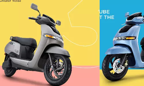 ഒറ്റ ചാർജിൽ 145 കിലോമീറ്റർ; ഐക്യൂബ് ST വേരിയന്റുമായി ടിവിഎസ്