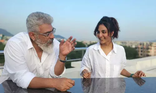 സർ, നിങ്ങളായിരിക്കുന്നതിന് നന്ദി; അജിത്തിനൊപ്പമുള്ള ചിത്രങ്ങള്‍ പങ്കുവെച്ച് മഞ്ജു