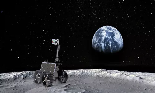 യു എ ഇയുടെ റാശിദ് റോവർ കുതിപ്പ് തുടരുന്നു; ചന്ദ്രനിലേക്കുള്ള യാത്ര ഒരുമാസം പിന്നിട്ടു യു എ ഇയുടെ റാശിദ് റോവർ കുതിപ്പ് തുടരുന്നു; ചന്ദ്രനിലേക്കുള്ള യാത്ര ഒരുമാസം പിന്നിട്ടു