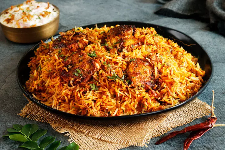 Hyderabadi Chicken Biryani