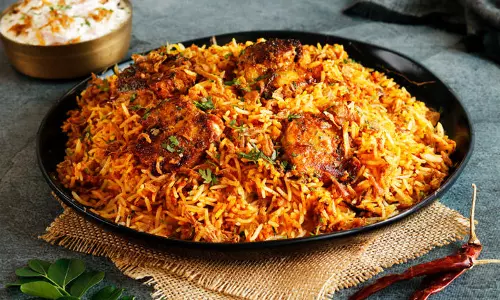 Hyderabadi Chicken Biryani