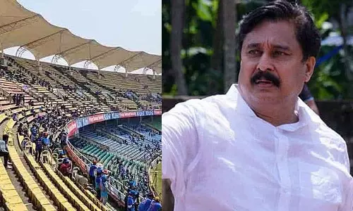 v abdurahiman, karyavattom odi Karyavattom Greenfield Stadium , Kerala Cricket Association (KCA),less crowd for India Vs Sri Lanka,Sports Minister V. Abdurahiman, Karyavattom ODI