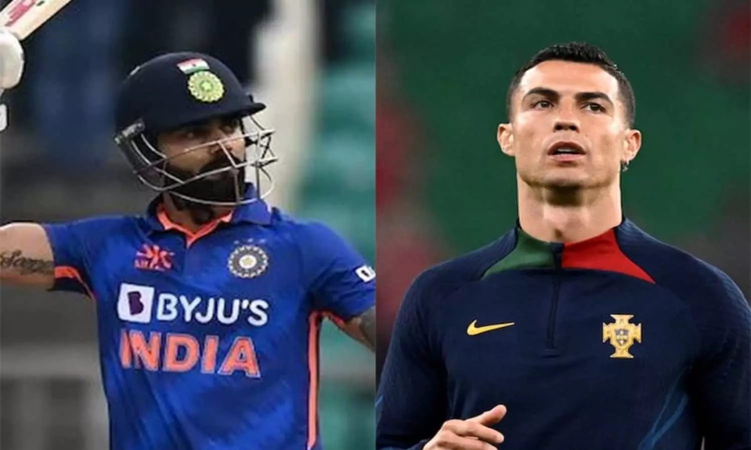 Kohli  , Ronaldo