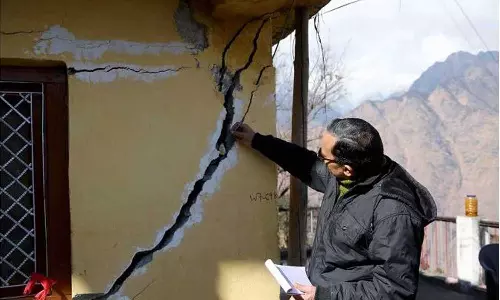 Joshimath, joshimath sinking,joshimath,joshimath news,landslide in joshimath,joshimath uttrakhand,joshimath cracks,joshimath sinking reason,ntpc joshimath,ntpc joshimath tunnel,National Thermal Power Corporation