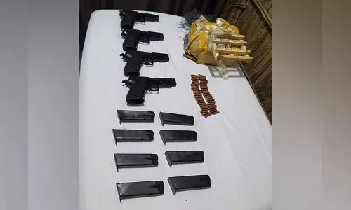 Weapons dropped, Punjab, bsf