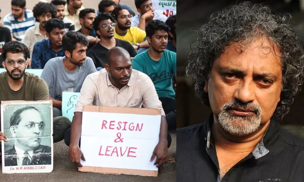 അടൂരിനെയോ ശങ്കർ മോഹനദ്ദേഹത്തെയോ പുറത്താക്കുമെന്ന് സ്വപ്നം കാണുകയേ വേണ്ട; പരിഹാസവുമായി ജോയ് മാത്യൂ