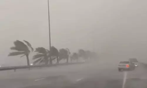 യുഎഇ തീരത്ത് ശക്തമായ കാറ്റിന് സാധ്യത; ജാഗ്രതാ നിർദ്ദേശം