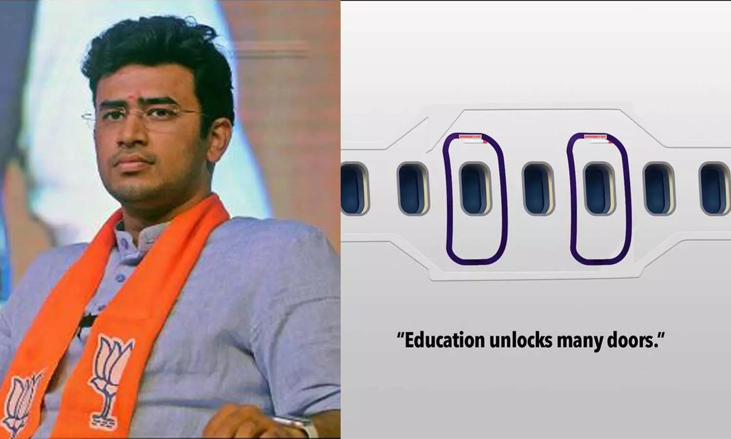 tejasvi surya ,BJP MP tejasvi surya ,Tejasvi Surya on IndiGo door row,IndiGo Emergency Exit tejasvi surya ,BJP MP tejasvi surya ,Tejasvi Surya on IndiGo door row,IndiGo Emergency Exit