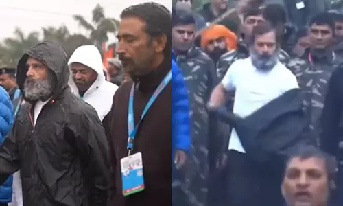 Rahul Gandhi, Rain Coat, A First This Winter, Bharat Jodo Yatra, Kashmir