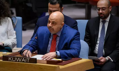 ഫലസ്തീനിൽ സമാധാനം പുനഃസ്ഥാപിക്കുന്നതിന് ഇസ്രയേൽ തടസ്സം സൃഷ്ടിക്കുന്നു; യു.എന്നിൽ വിമർശനവുമായി കുവൈത്ത്