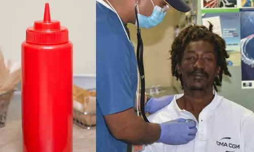 Ketchup,ManSurvived On Ketchup, Caribbean Sea,Colombian navy