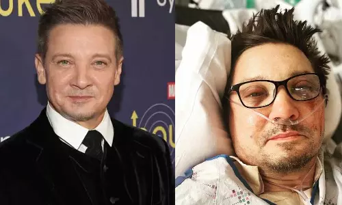 Jeremy Renner. Avengers’ star Jeremy Renner,snow clearing accident, jeremy renner,jeremy renner accident,jeremy renner update,jeremy renner snow plow,jeremy renner injury,jeremy renner hospital,