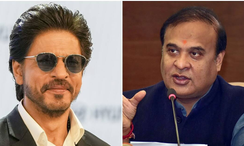 ആരാണ് ഈ ഷാരൂഖ് ഖാനെന്ന് അസം മുഖ്യമന്ത്രി; ഫോണിൽ വിളിച്ച് താരം