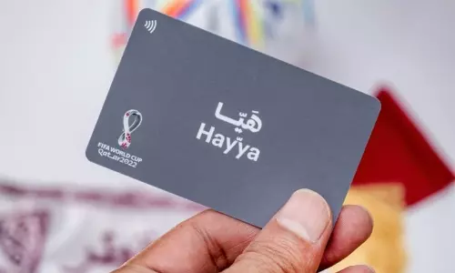 ഹയ്യാകാര്ഡ് വഴി എത്തിയവര്ക്ക് ഖത്തറില് തങ്ങാനുള്ള കാലാവധി നാളെ അവസാനിക്കും ഹയ്യാകാര്ഡ് വഴി എത്തിയവര്ക്ക് ഖത്തറില് തങ്ങാനുള്ള കാലാവധി നാളെ അവസാനിക്കും