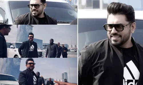 ഇത് നിവിന്റെ പുതിയ ലുക്ക്; ഹനീഫ് അദേനി ചിത്രത്തിൽ ജോയിൻ ചെയ്ത് താരം