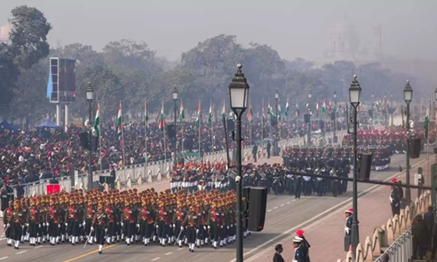നാരീശക്തിയുമായി കേരളം; റിപ്പബ്ലിക് ദിനാഘോഷത്തിൽ ശ്രദ്ധനേടി കളരിപ്പയറ്റും
