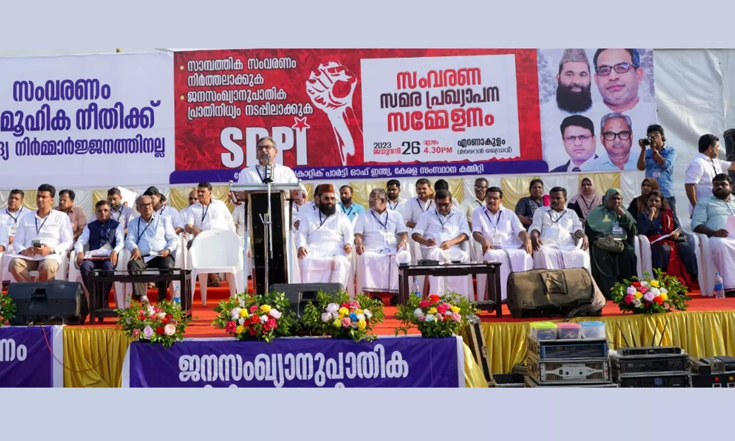 സംവരണ പ്രക്ഷോഭം പ്രാതിനിധ്യം നിഷേധിക്കുന്നതിനെതിരായ പോരാട്ടം: എം.കെ ഫൈസി