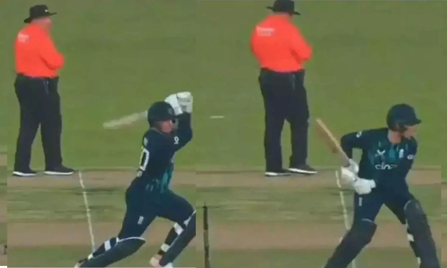 എവിടേക്കാണ് ഈ നോക്കുന്നത്? പന്തെറിയുന്നത് കാണാതെ അമ്പയർ, ട്വിറ്ററിൽ ചിരി