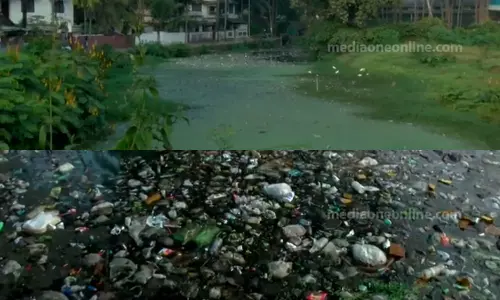 ആവിക്കൽ തോടിൽ മാലിന്യങ്ങൾ നീക്കം ചെയ്യുന്നില്ലെന്ന് പരാതി; പ്രതികാര നടപടിയെന്ന് നാട്ടുകാർ