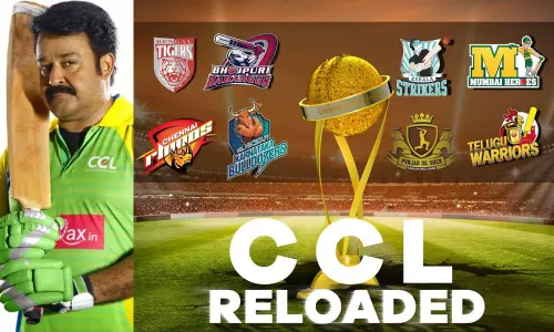 Celebrity Cricket League, Mohanlal, Kunchacko Boban, സിസിഎല്‍, മോഹന്‍ലാല്‍, കുഞ്ചാക്കോ ബോബന്‍