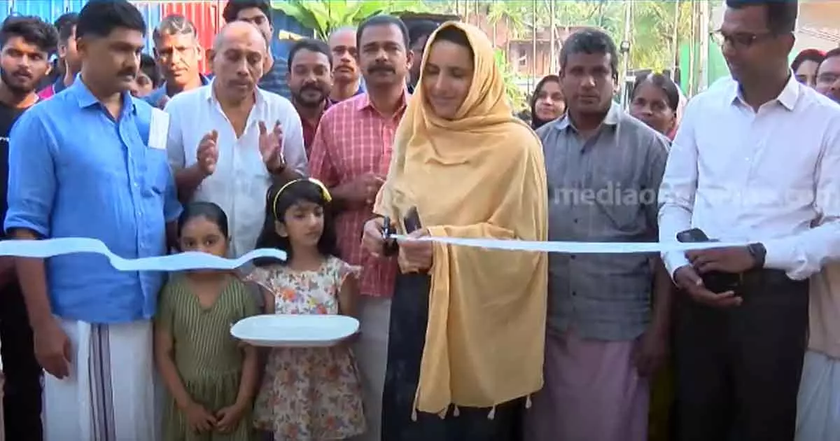 മീഡിയവൺ - വാര്യംകണ്ടി റോഡ് ഉദ്ഘാടനം ചെയ്തു