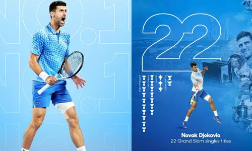 ഏറ്റവും കൂടുതൽ ഗ്രാൻഡ്സ്ലാം: ആസ്‌ത്രേലിയൻ ഓപ്പൺ വിജയിച്ച് ജോക്കോവിച്ച് നദാലിന്റെ റെക്കോർഡിനൊപ്പം