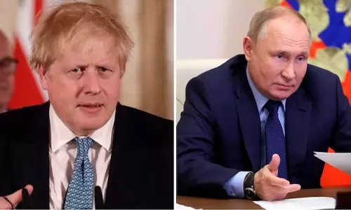missile attack,  Boris Johnson, Vladimir Putin