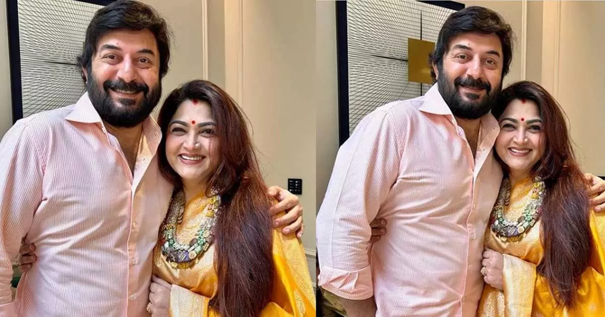 Khushbu, aravind saami, favorite actor, picture, instagram