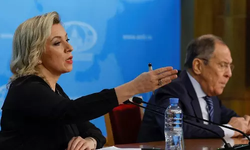 Russias Foreign Ministry spokeswoman Maria Zakharova