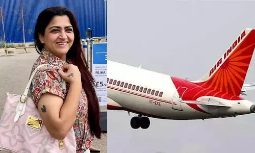 Khushbu Sundar,Air India,airline